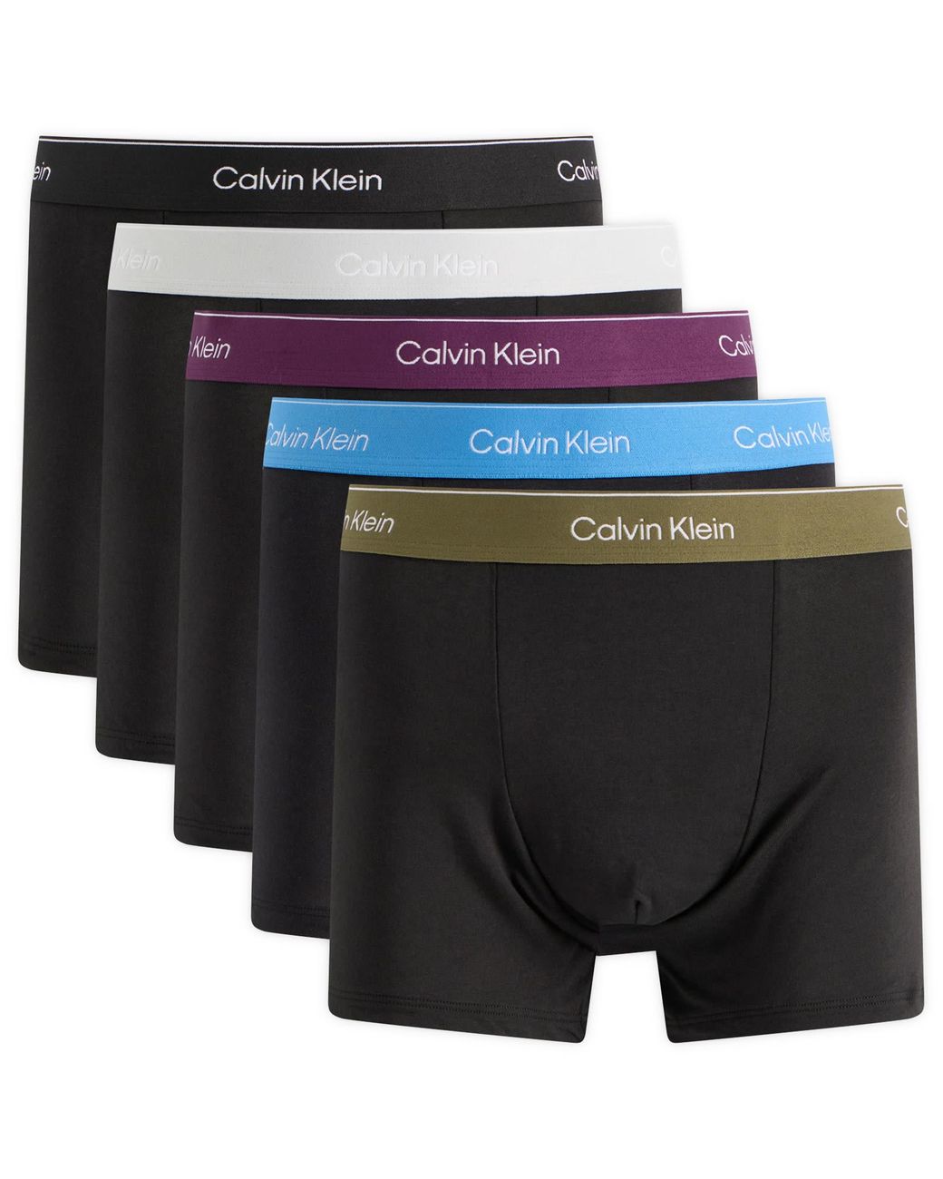 Calvin Klein Black Icon Relaxed Dart Trunk for men