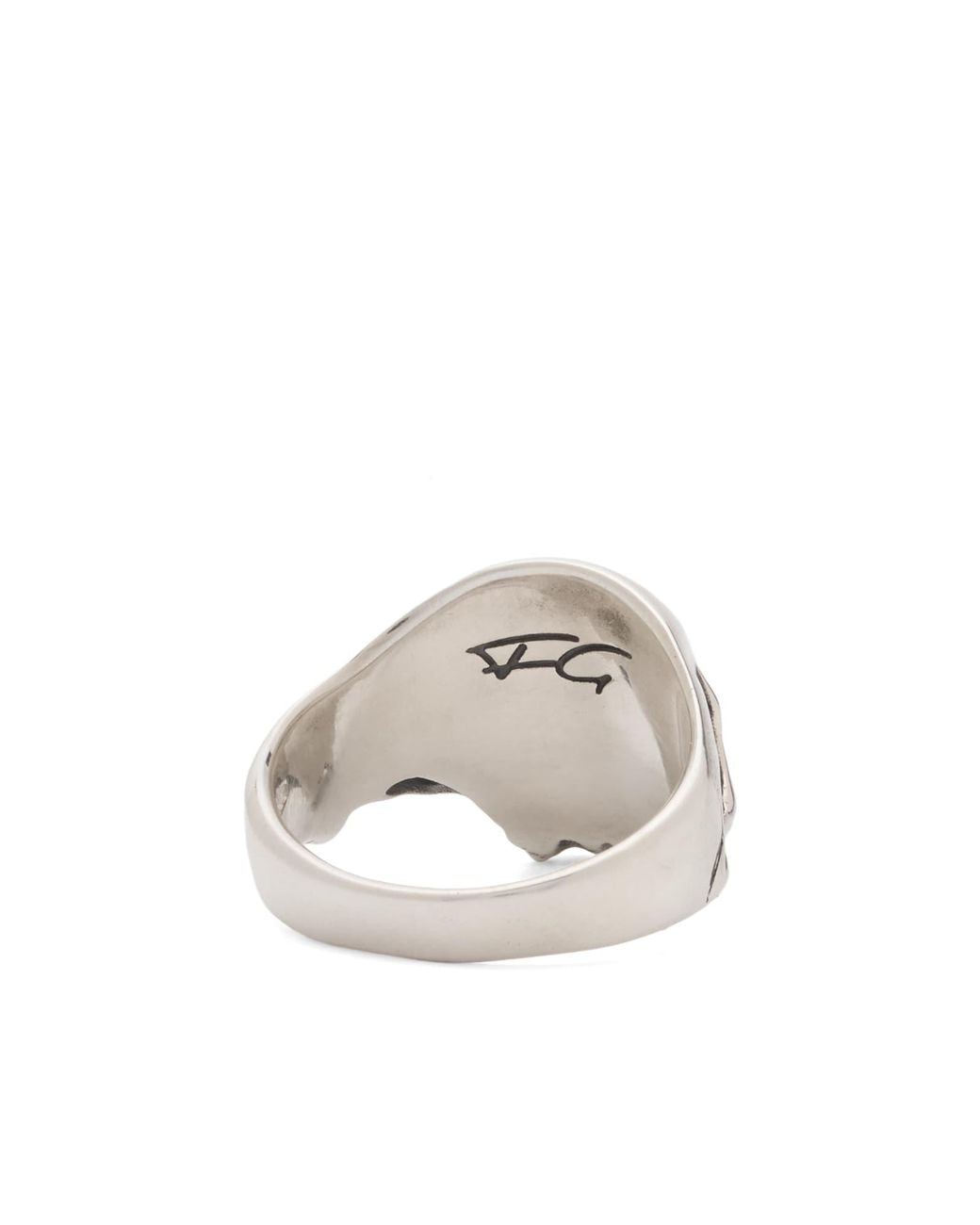 Frederick Grove White Skull Ring