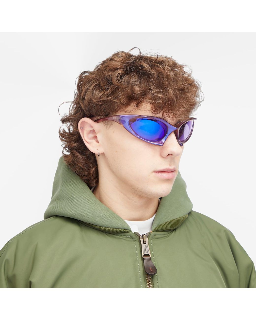 【関税＆送料込み】Balenciaga Runner Cat Sunglasses Runner Cat Sunglasses in Dark Pink | Balenciaga NL
