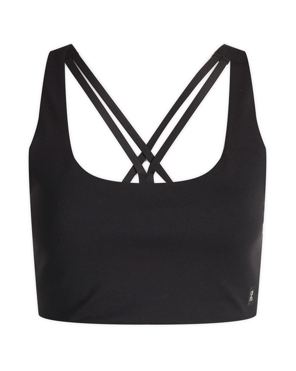 On Shoes Black Studio Bra Top