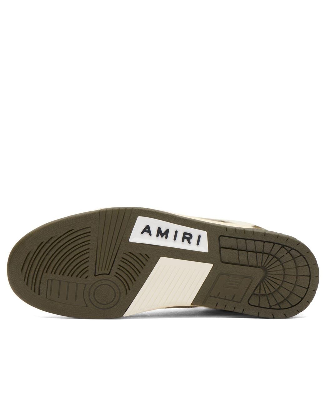 Amiri Brown Skel Low Top Sneaker for men