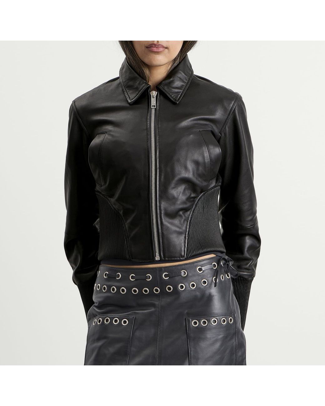 Deadwood Black Angel Recycled Leather Jacket