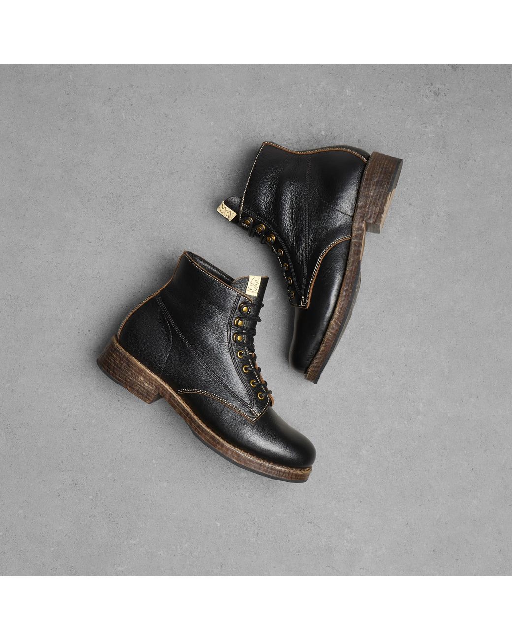 Visvim Black Virgil Folk Boots for men