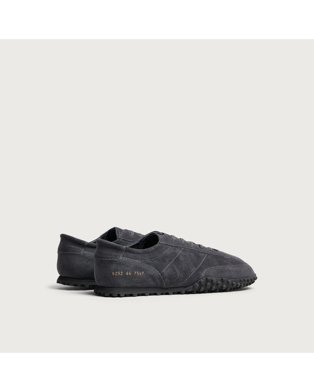 Common Projects Black Minimal Runner Seventy Suede Sneaker for men