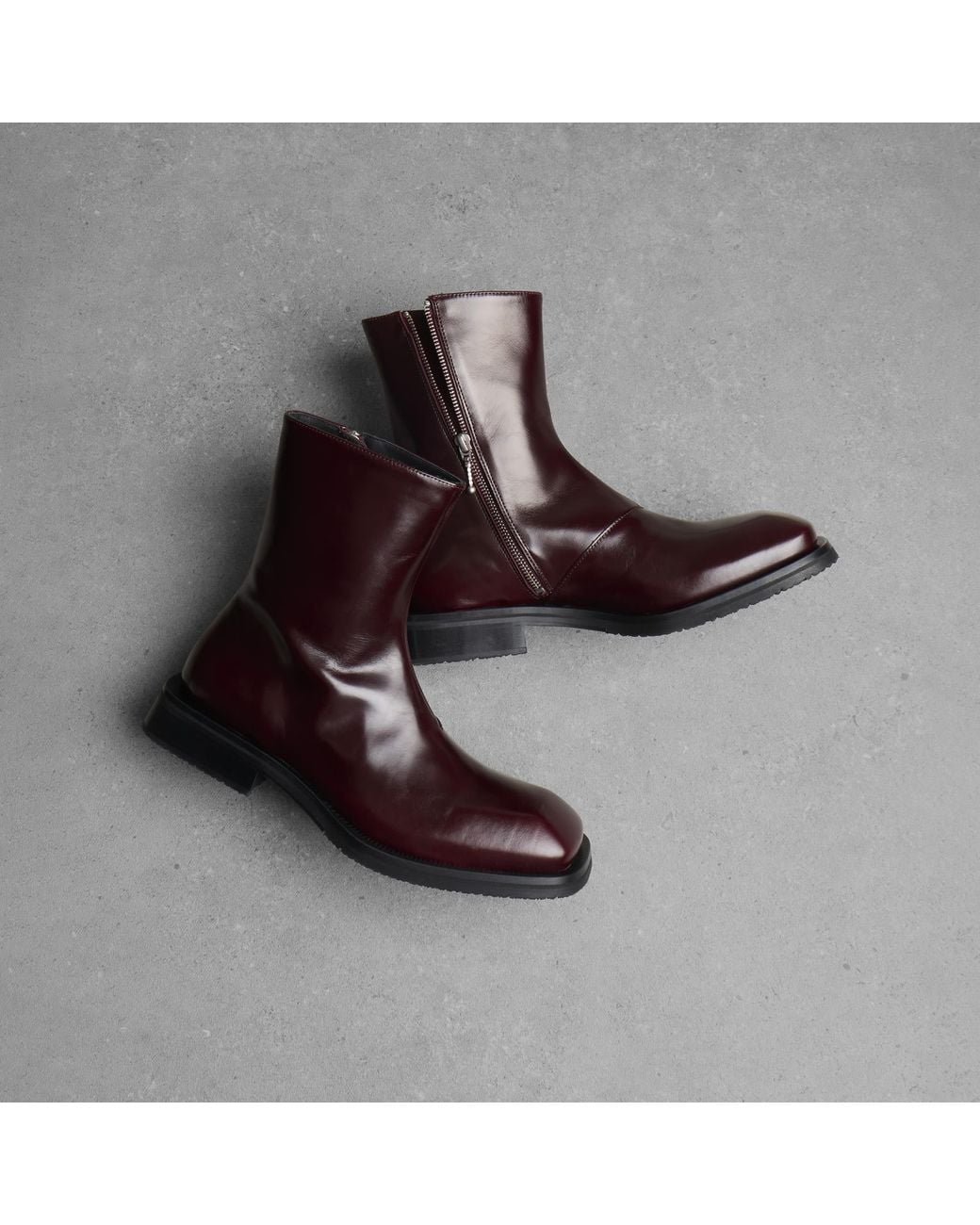 Eytys Black Piston Leather Boot for men