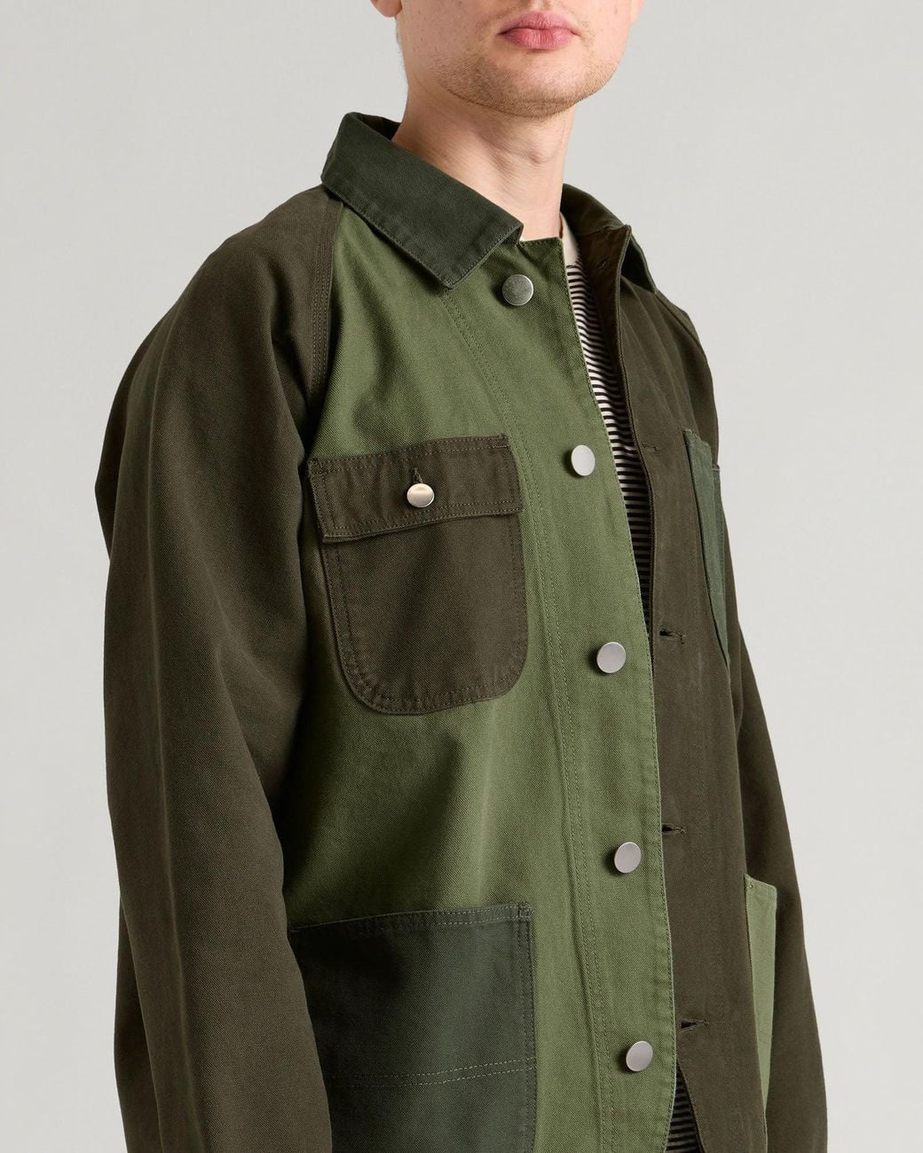 Service Works Green Patchwork Coverall 2.0 Jacket for men