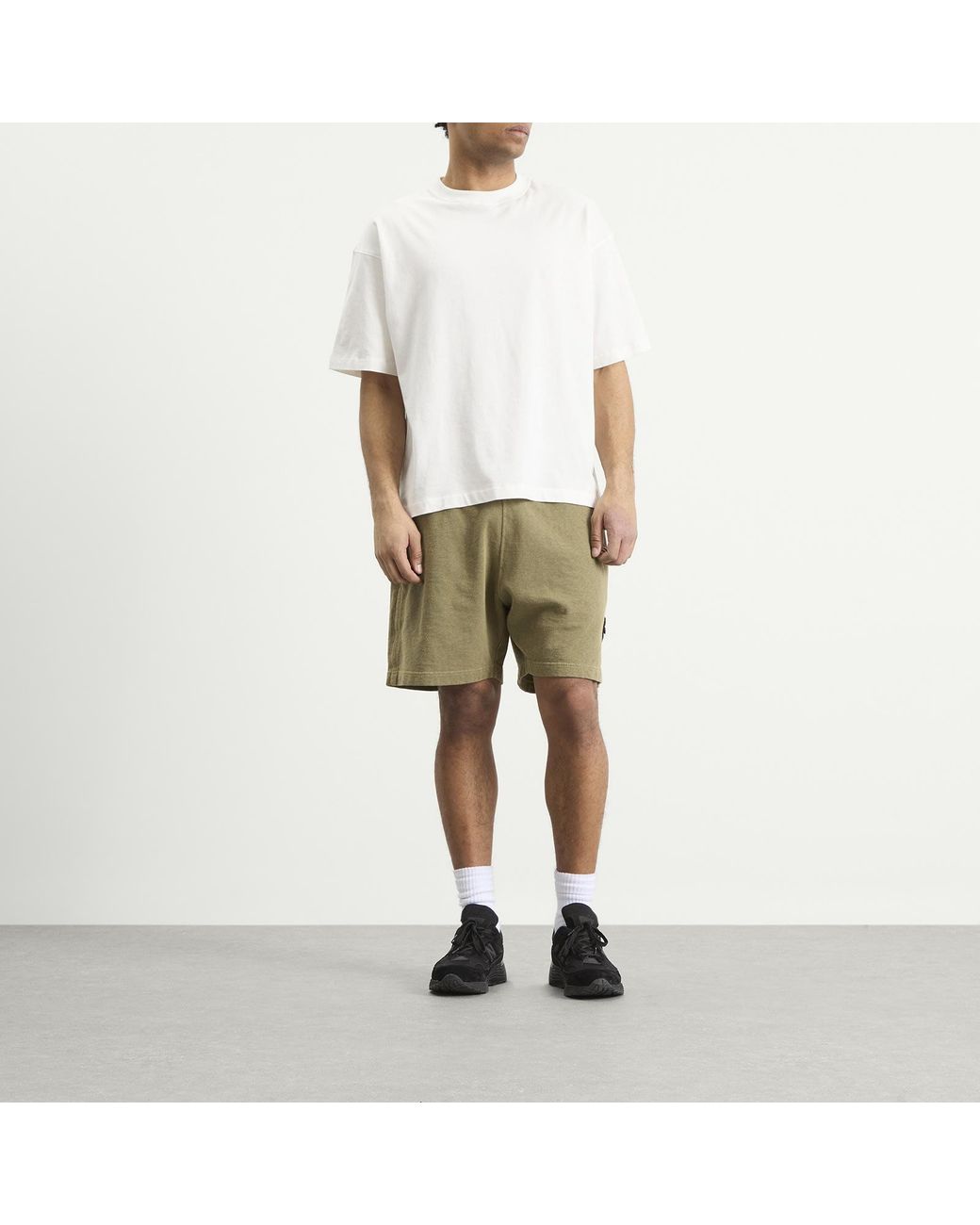 Stone Island Green Shorts