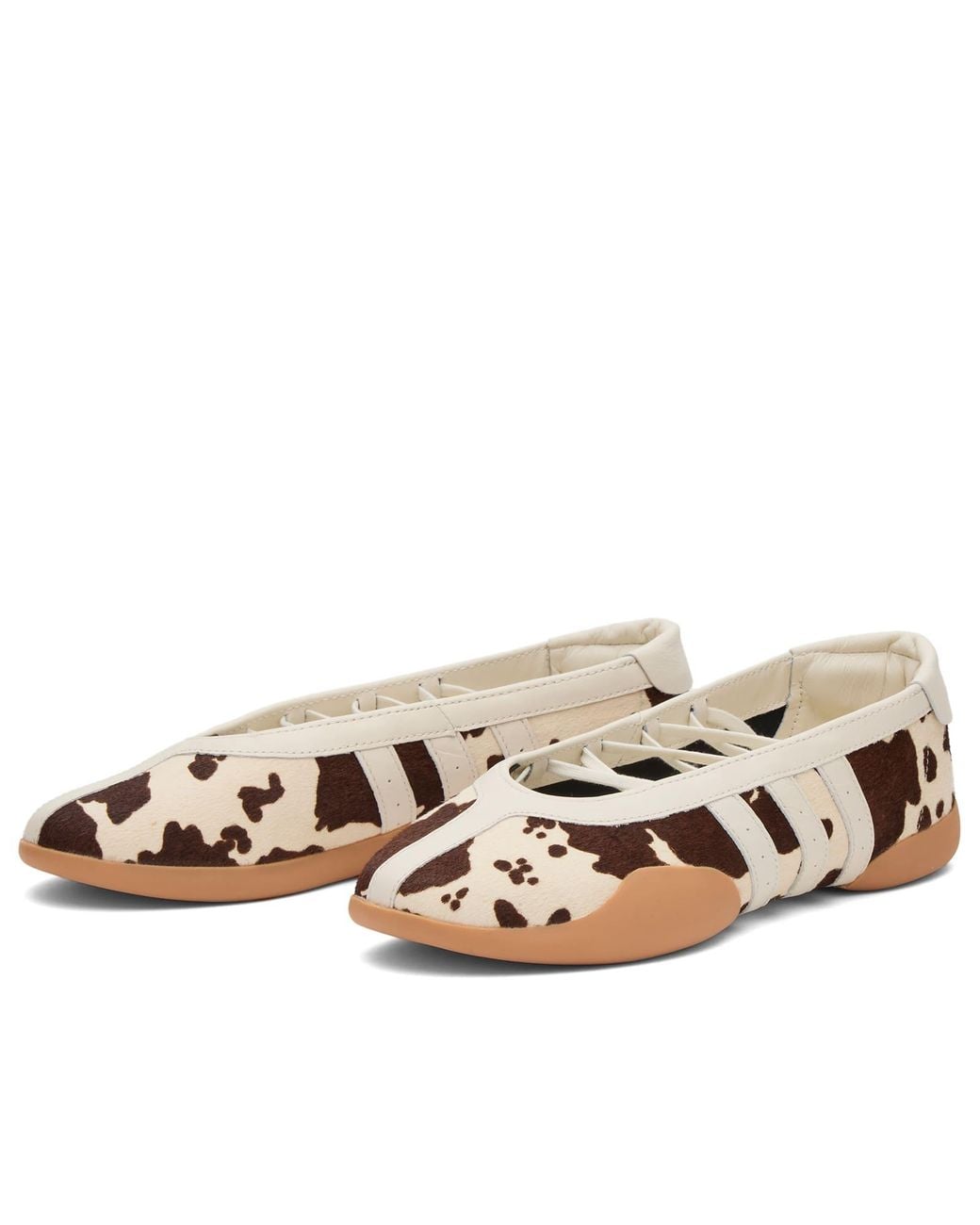 Adidas Metallic Taekwondo Mei Ballet Cow Sneakers