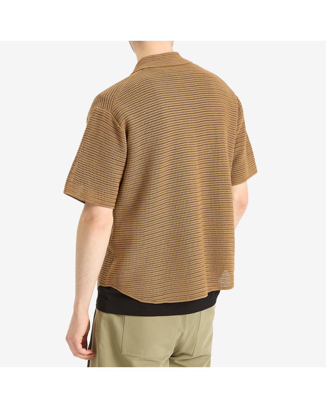 auralee-Khaki-Brown-Cotton-
