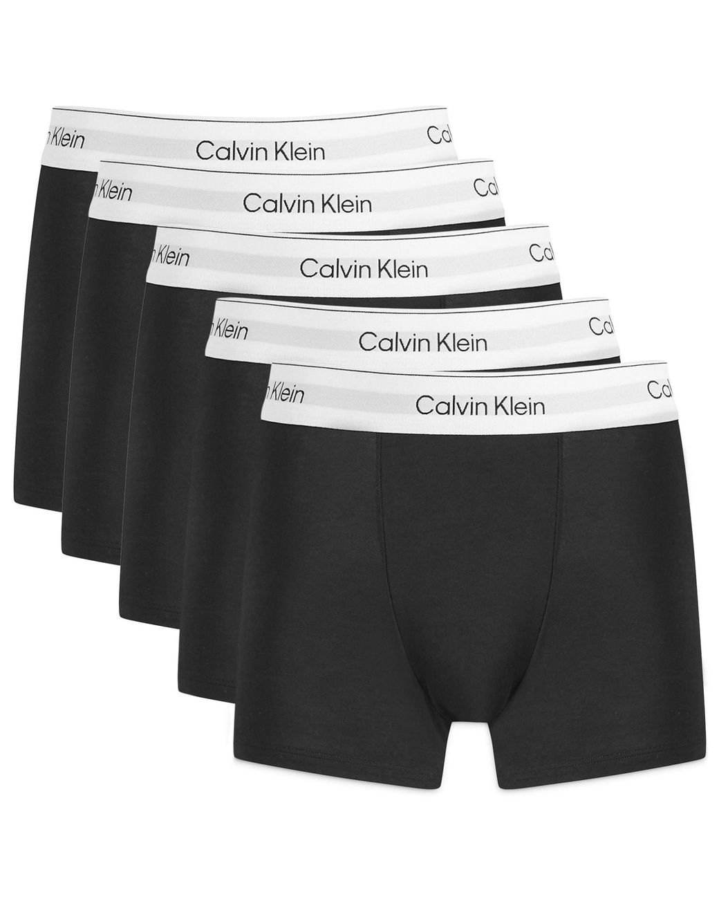 Calvin Klein Black Icon Relaxed Dart Trunk for men