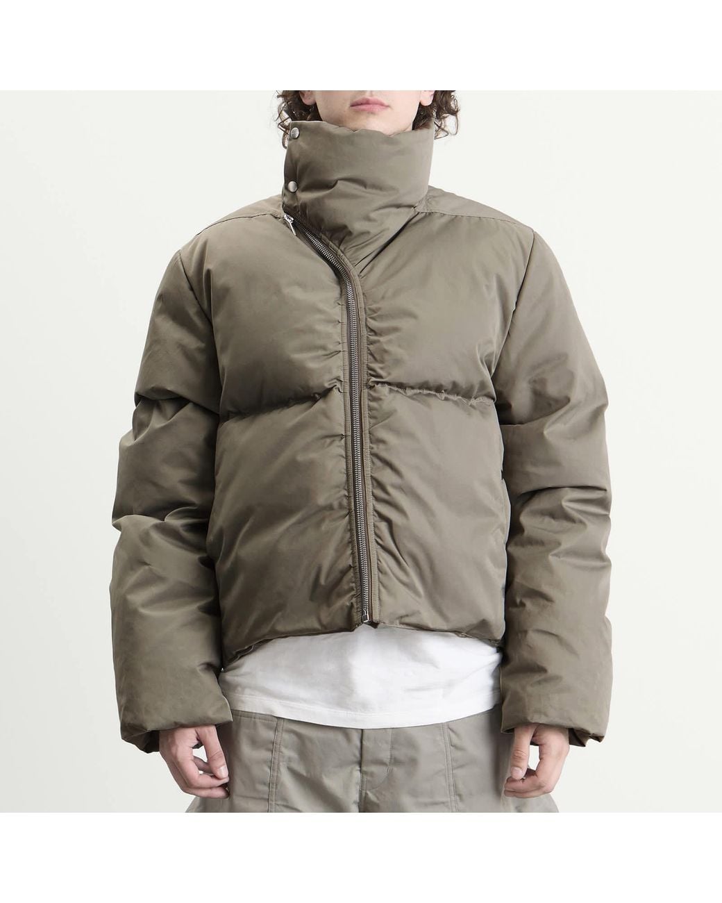 Rick Owens Green Turtle Jacket for men