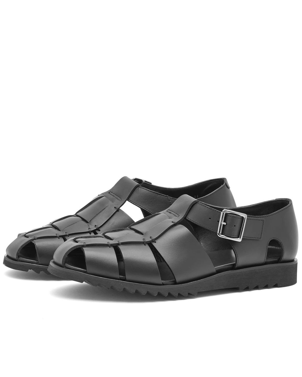 Paraboot Pacific Sandal in Black for Men | Lyst Canada