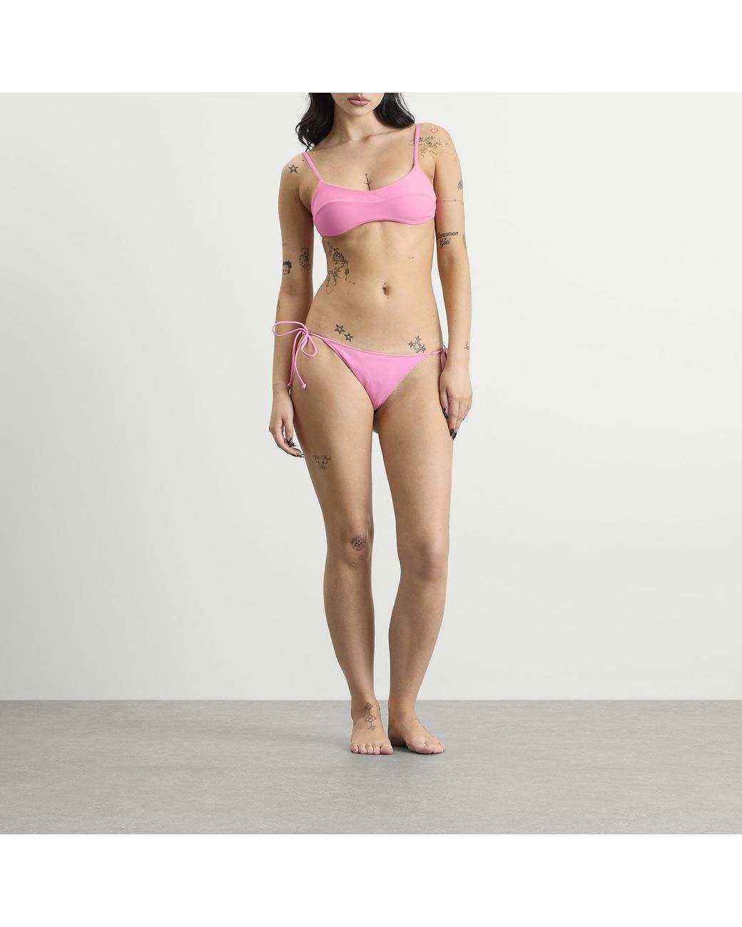 Fruity Booty Pink Bream Bikini Top