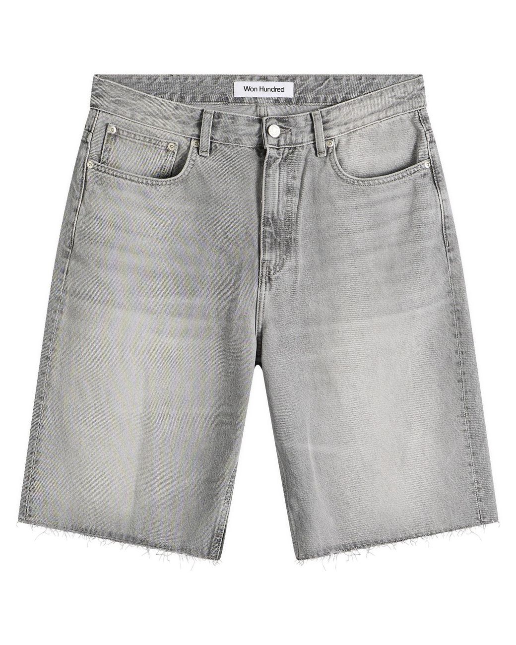 Won Hundred Gray Mika Denim Shorts