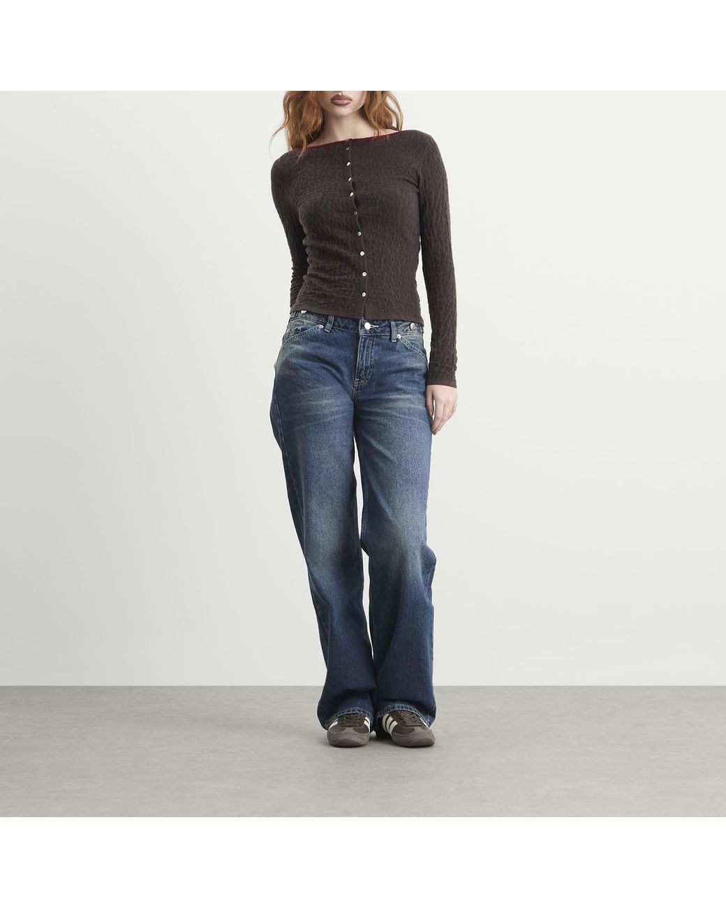 Peachy Den Brown Kitt Cardigan
