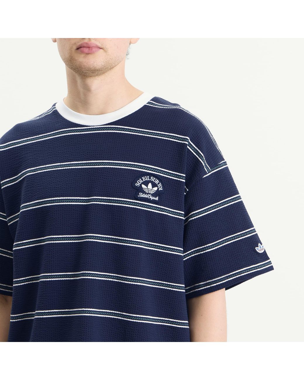 Adidas Blue Resort Summer T-Shirt for men