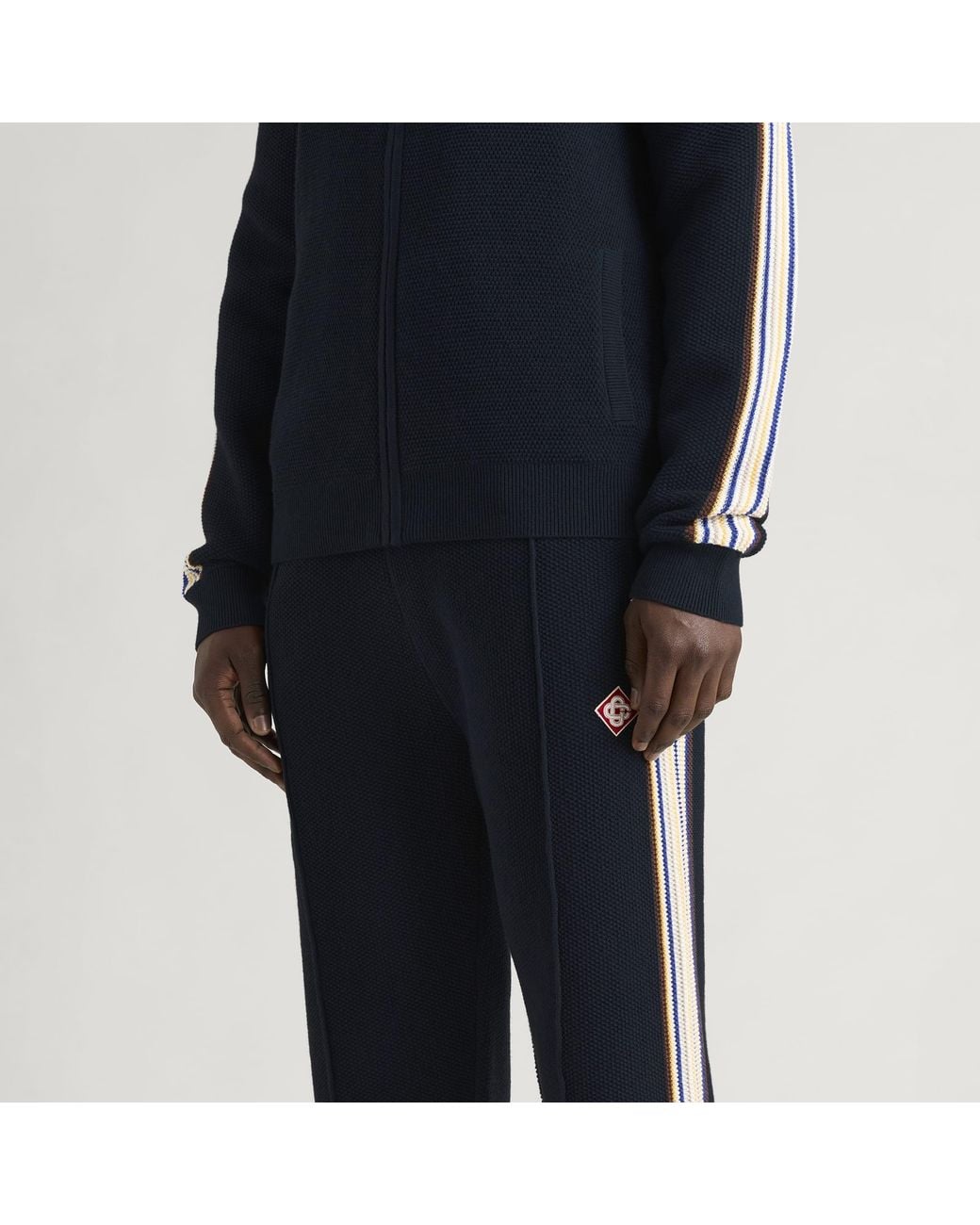 Casablanca Blue Cafe Culture Track Trouser for men