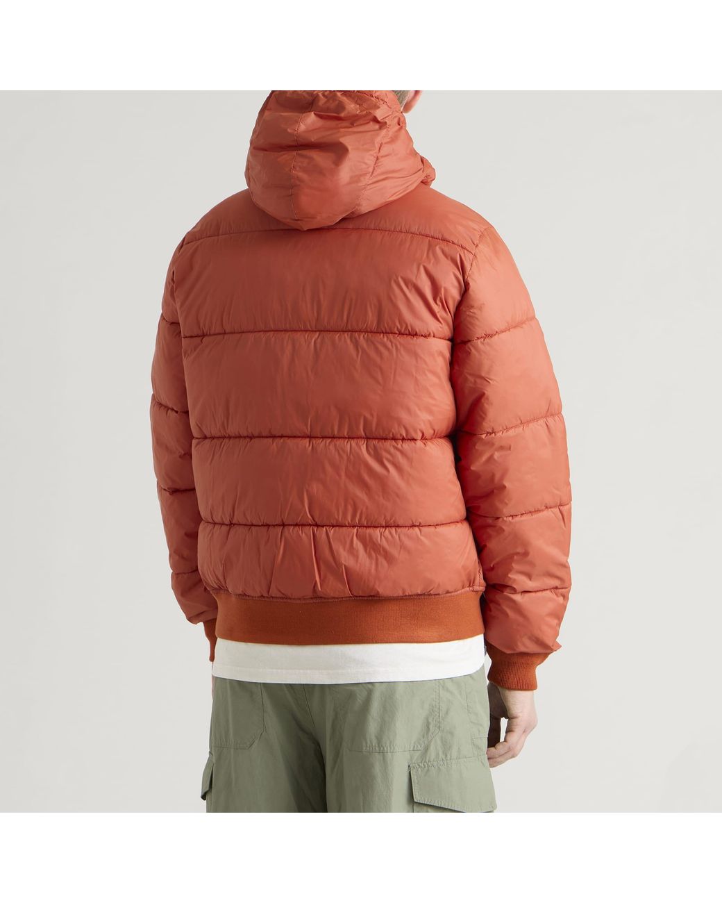 Big Rock Candy Mountaineering Orange Alpine Puffer Jacket for men