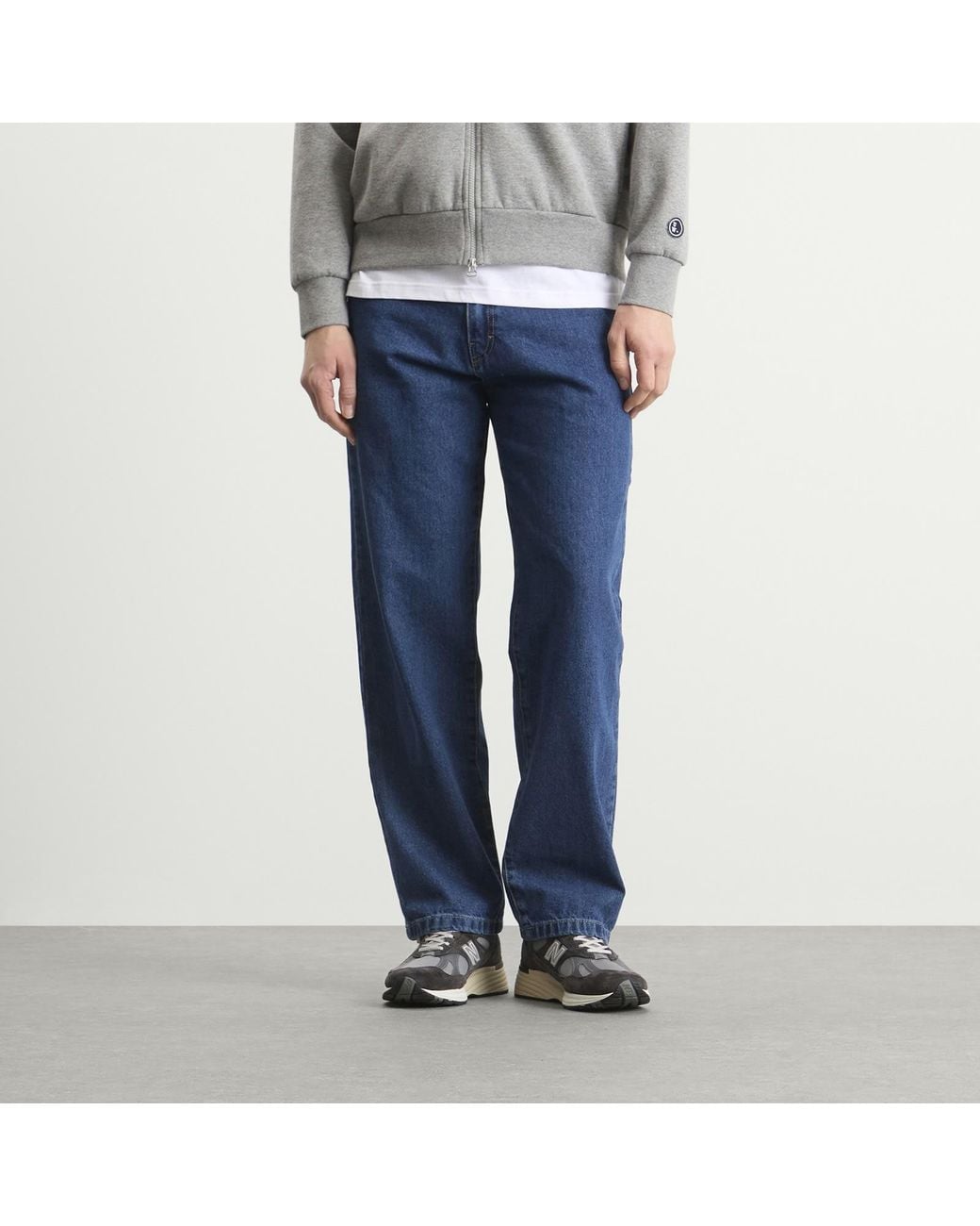 Stan Ray Blue Wide 5 Denim Jeans for men