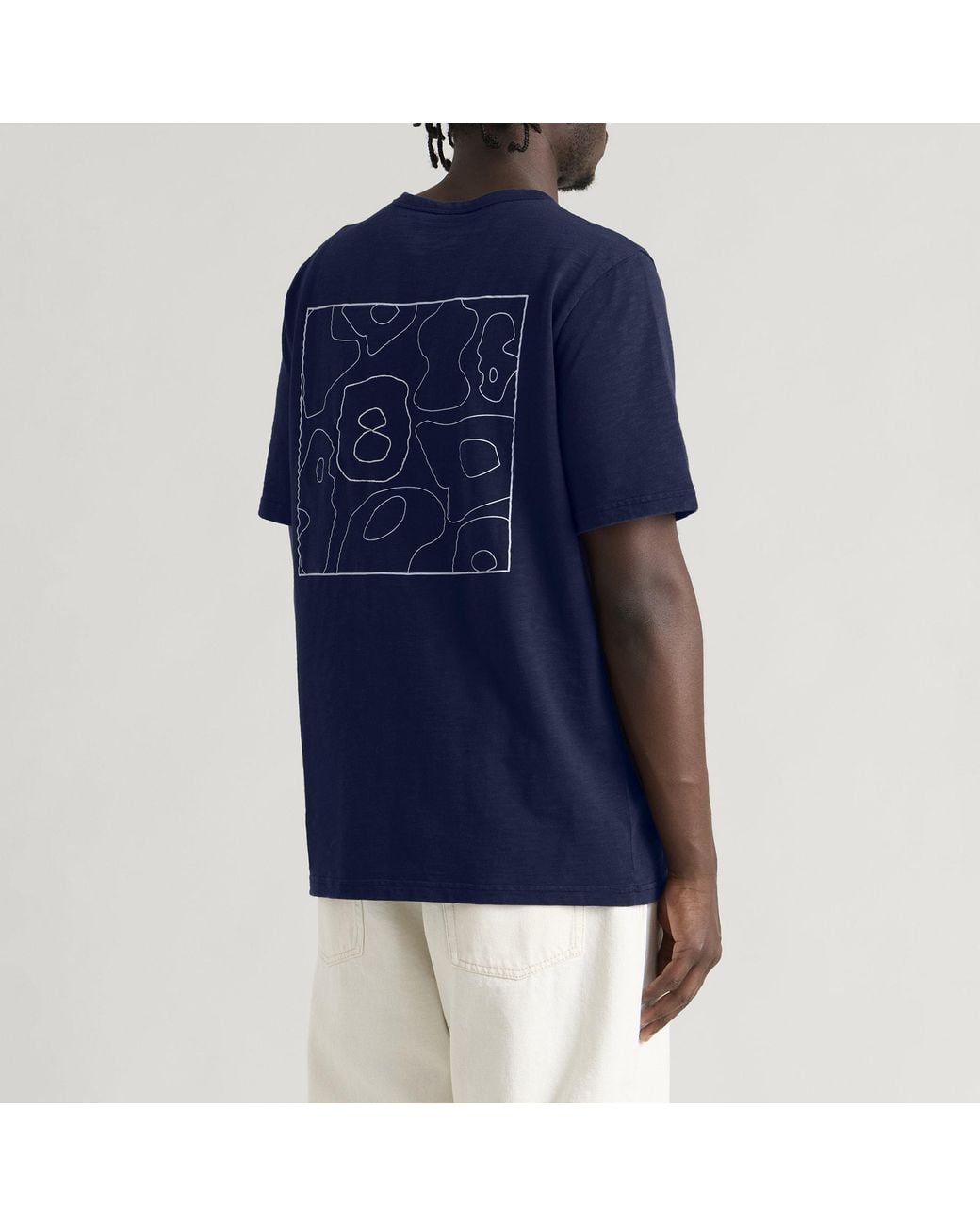 Folk Blue Cast T-Shirt for men