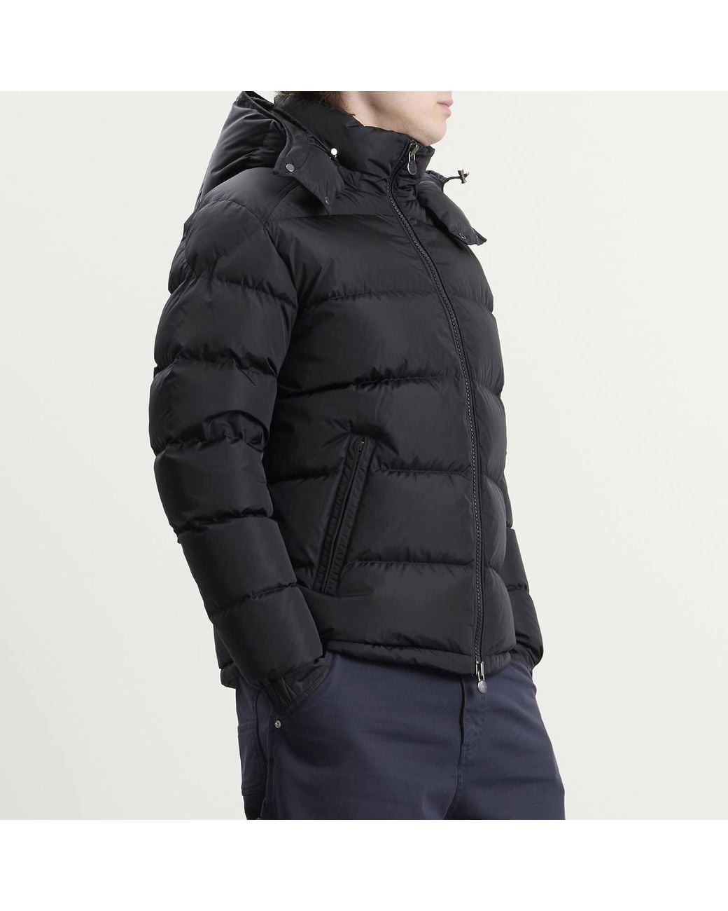 Moncler Black Maya Matte Jacket for men