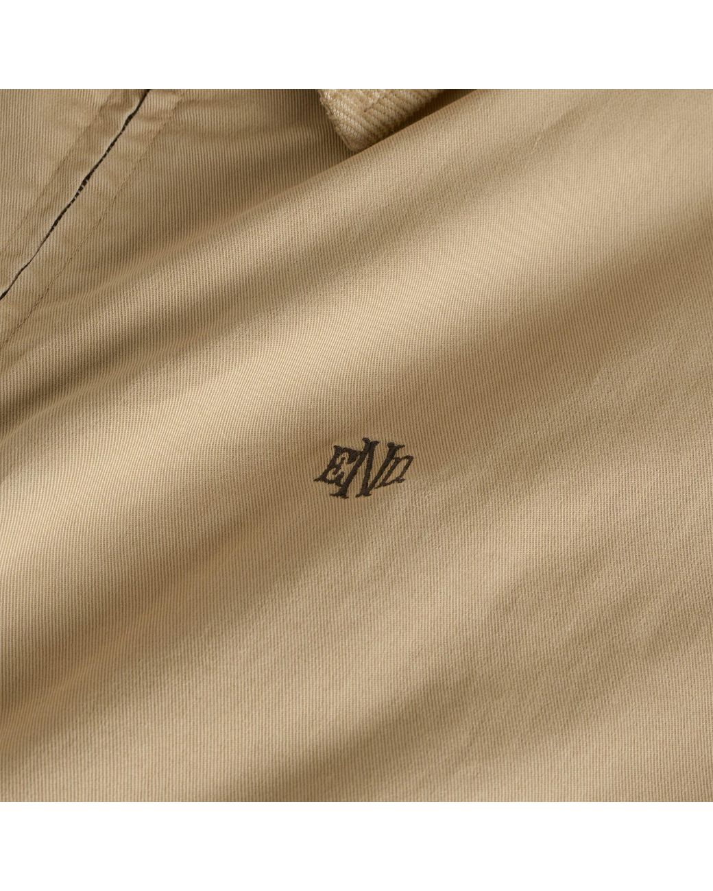 END. Natural Monogram Jacket for men