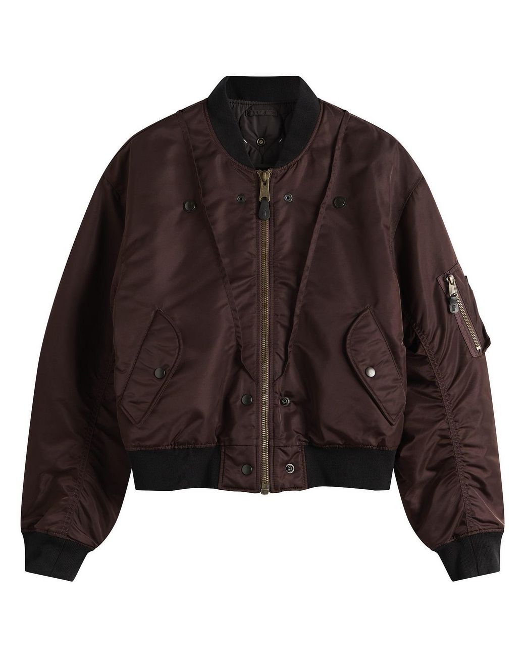 Maison Margiela Black Reversible Bomber Jacket
