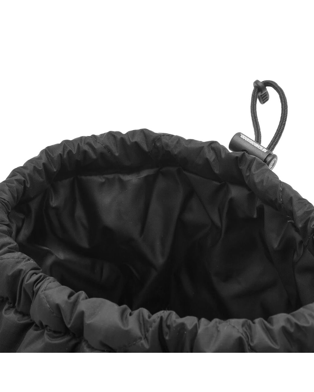 Neighborhood x Nanga Down Drawstring Bag Black | END. (US)