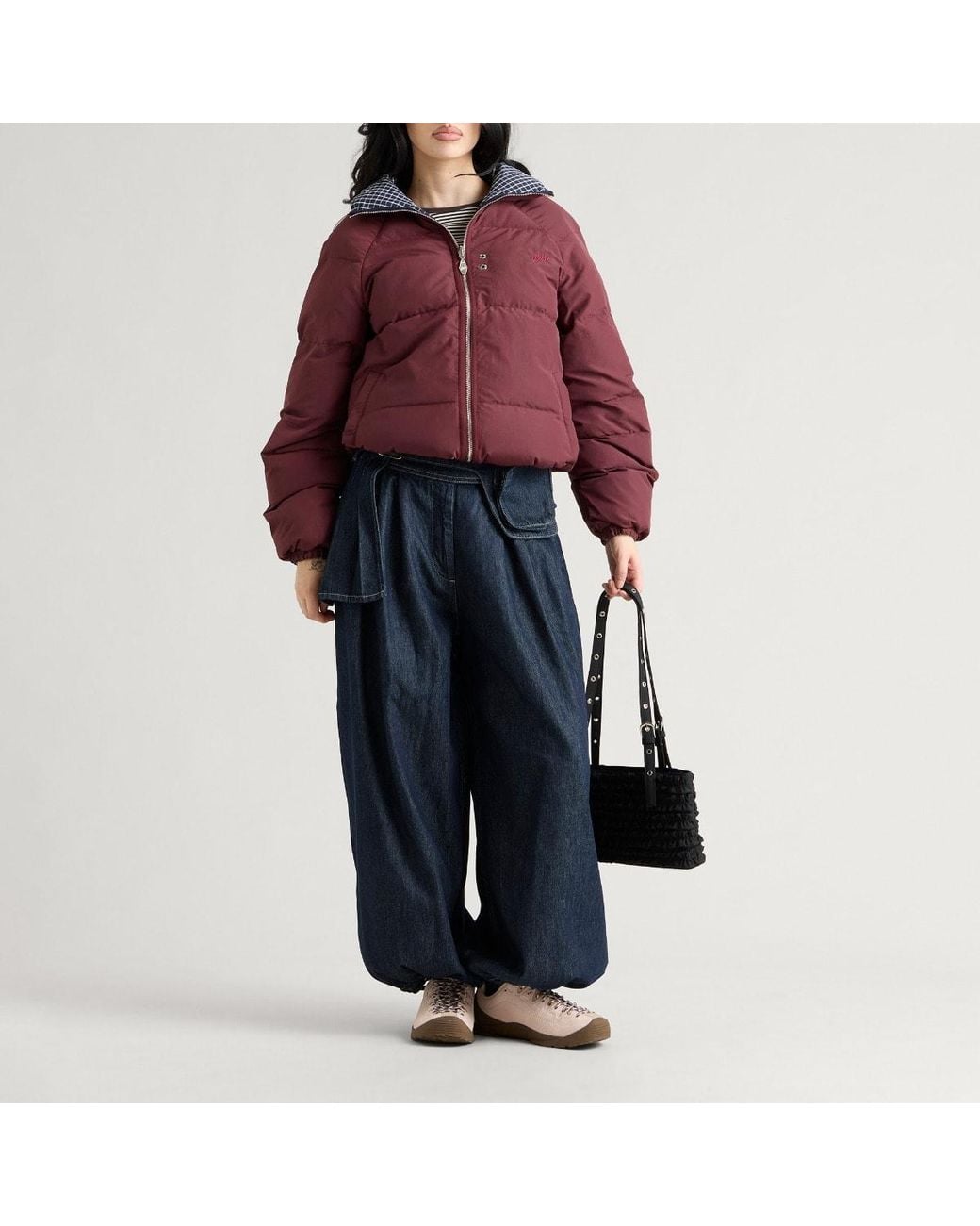 Damson Madder Purple End. X Opal Puffer Jacket