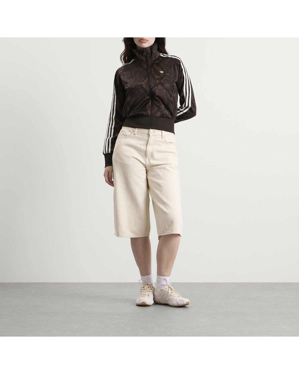 Adidas Black Satin Firebird Track Top