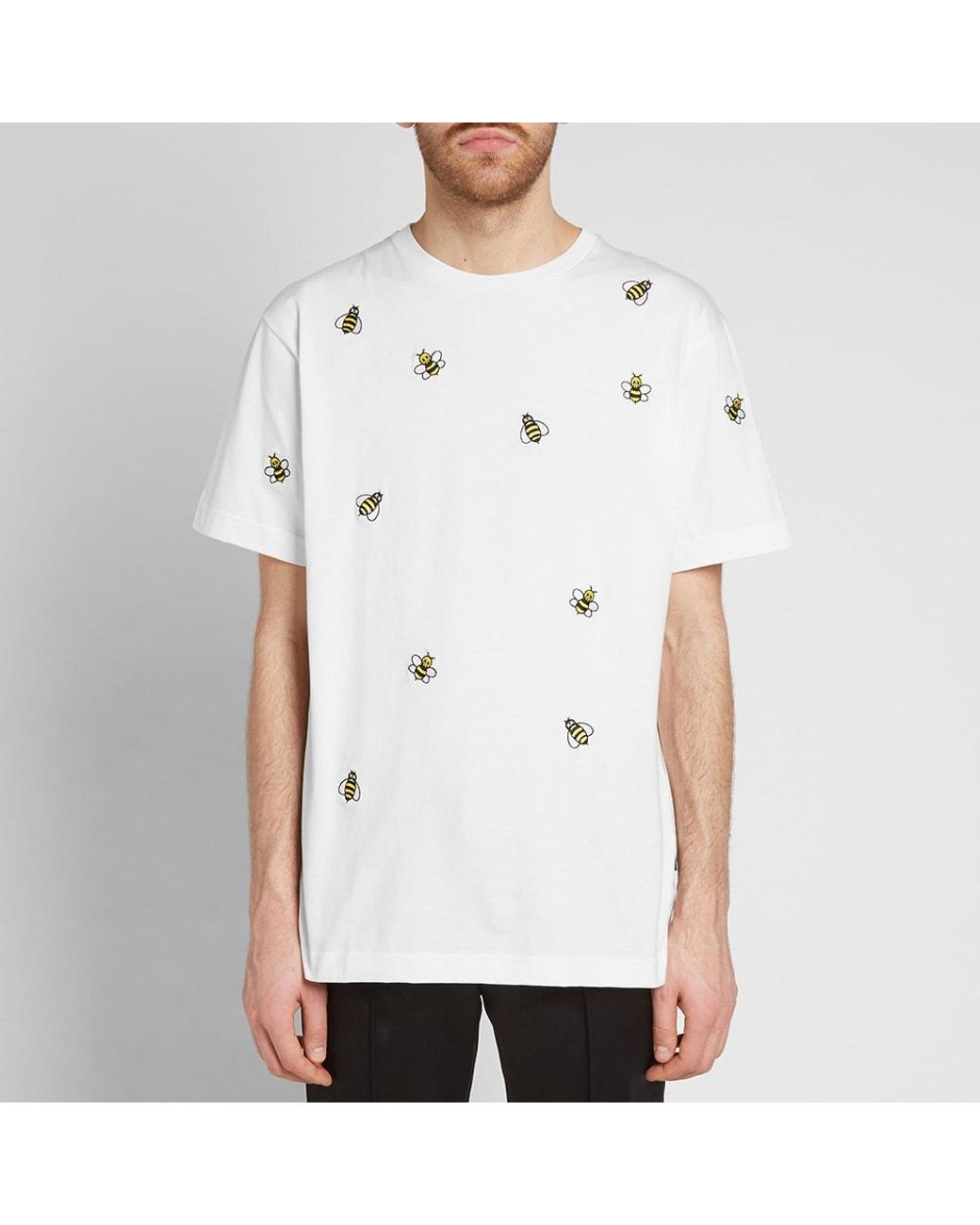 Dior Homme X Kaws All Over Bee T-shirt in White for Men | Lyst UK