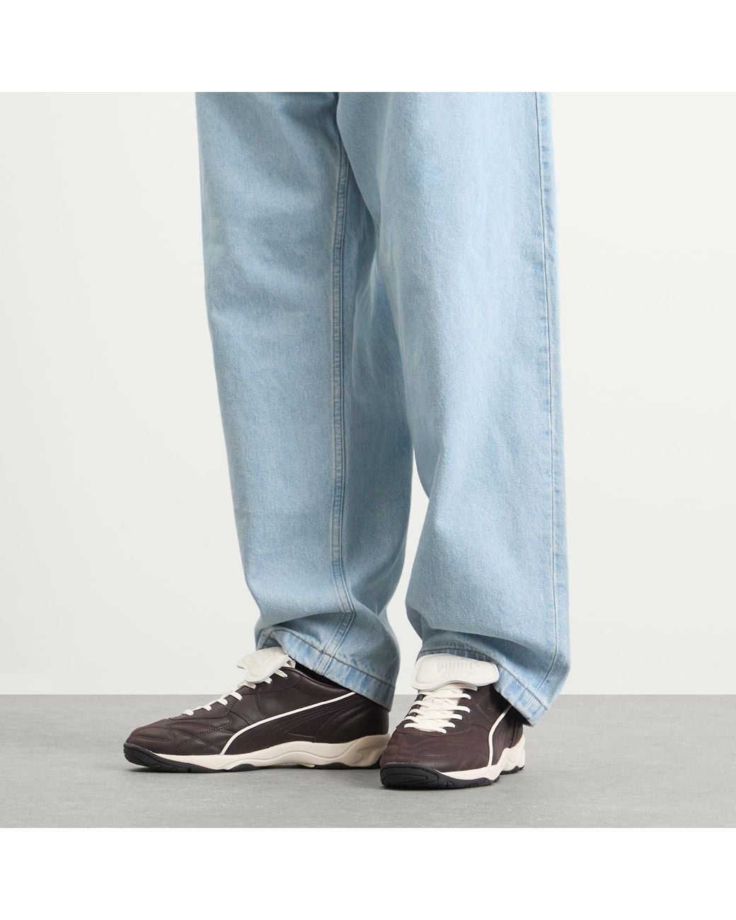 PUMA Brown King Indoor Premium Sneaker