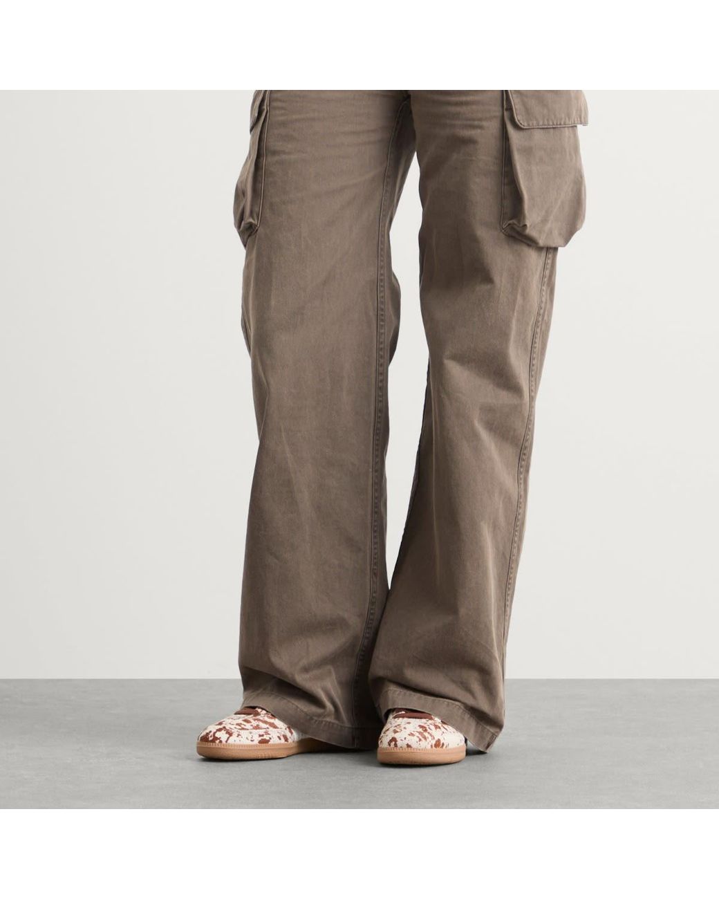 Adidas Natural Samba Lt Cow Print Sneaker