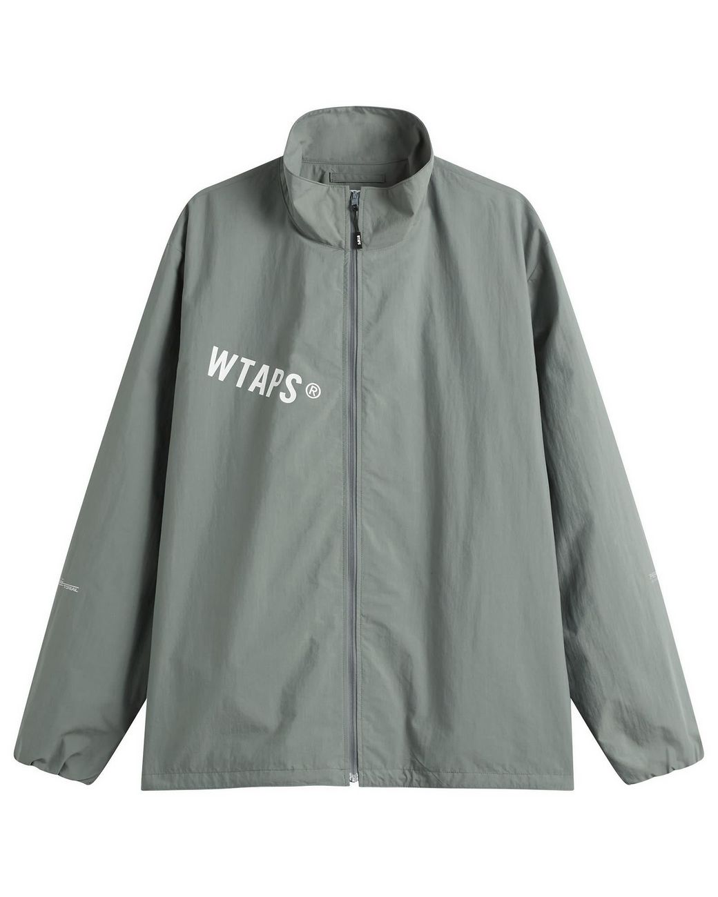 (w)taps Gray Track Jacket for men