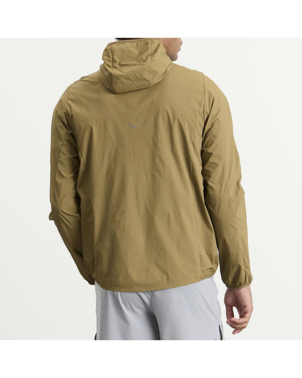 Hoka One One Green Skyflow Wind Jacket for men