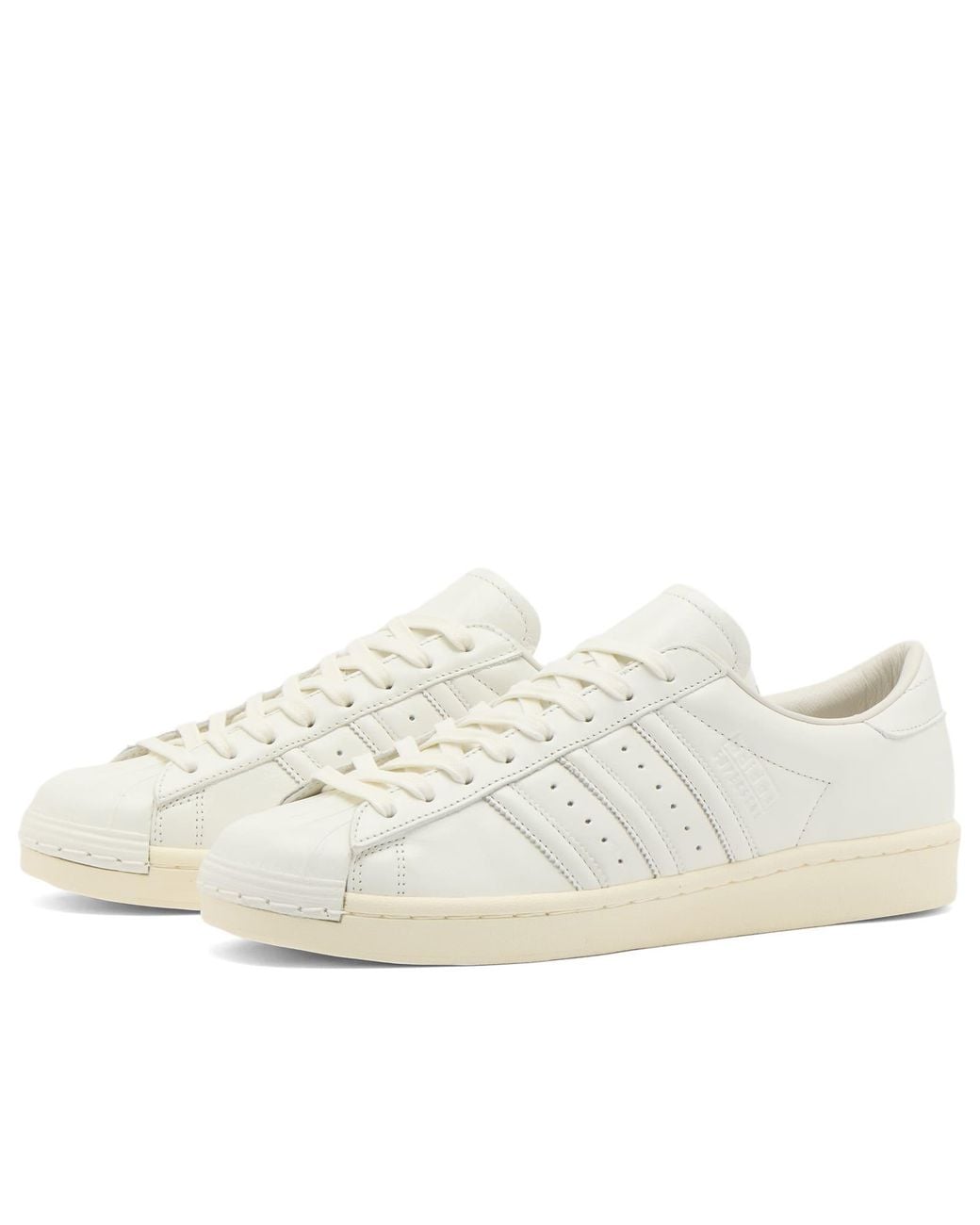 Adidas White Superstar Vintage Sneaker