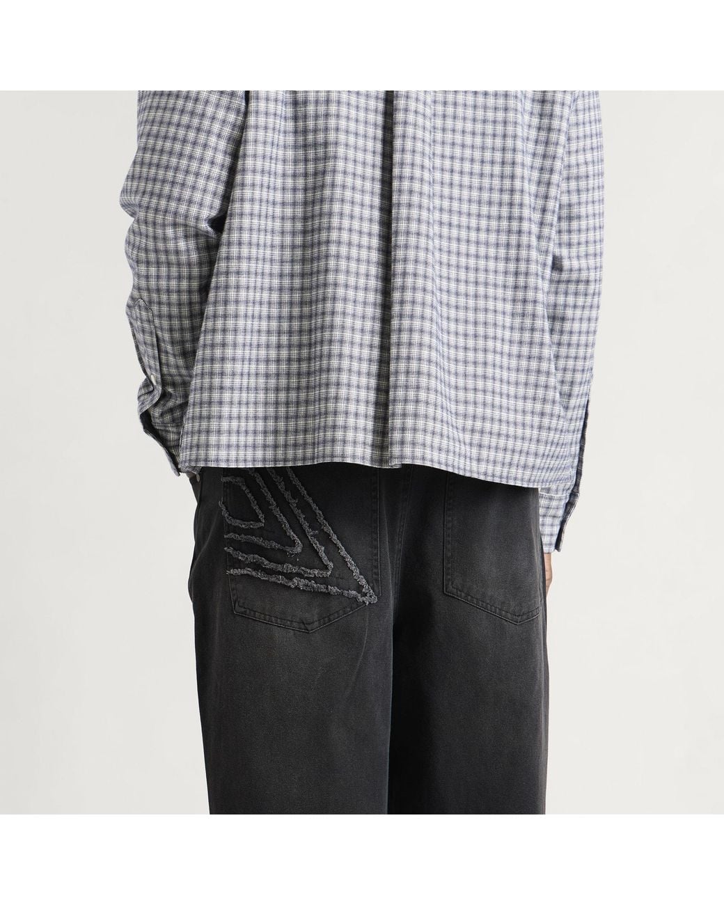Umbro Black Washed Drill Pant for men