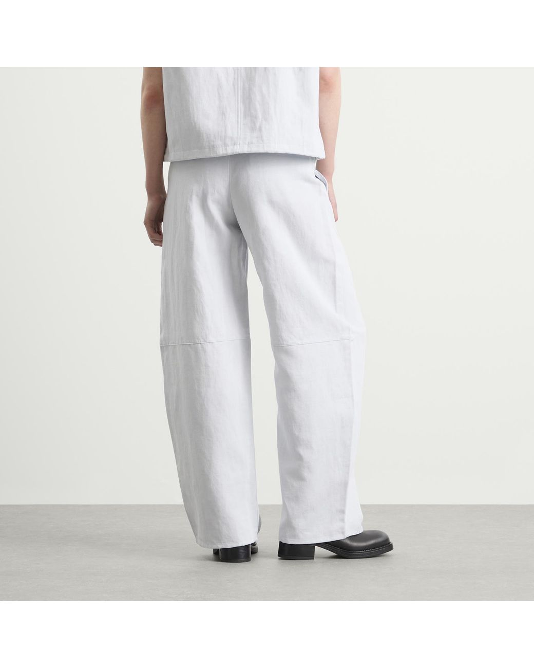 Samsøe & Samsøe White Saroko Parachute Trousers