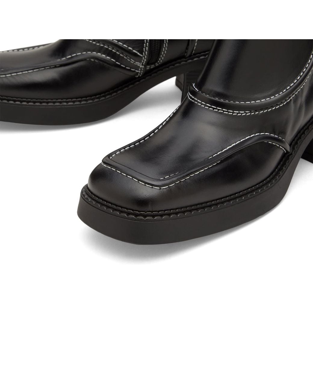 Miista Black Malene Patent Boot