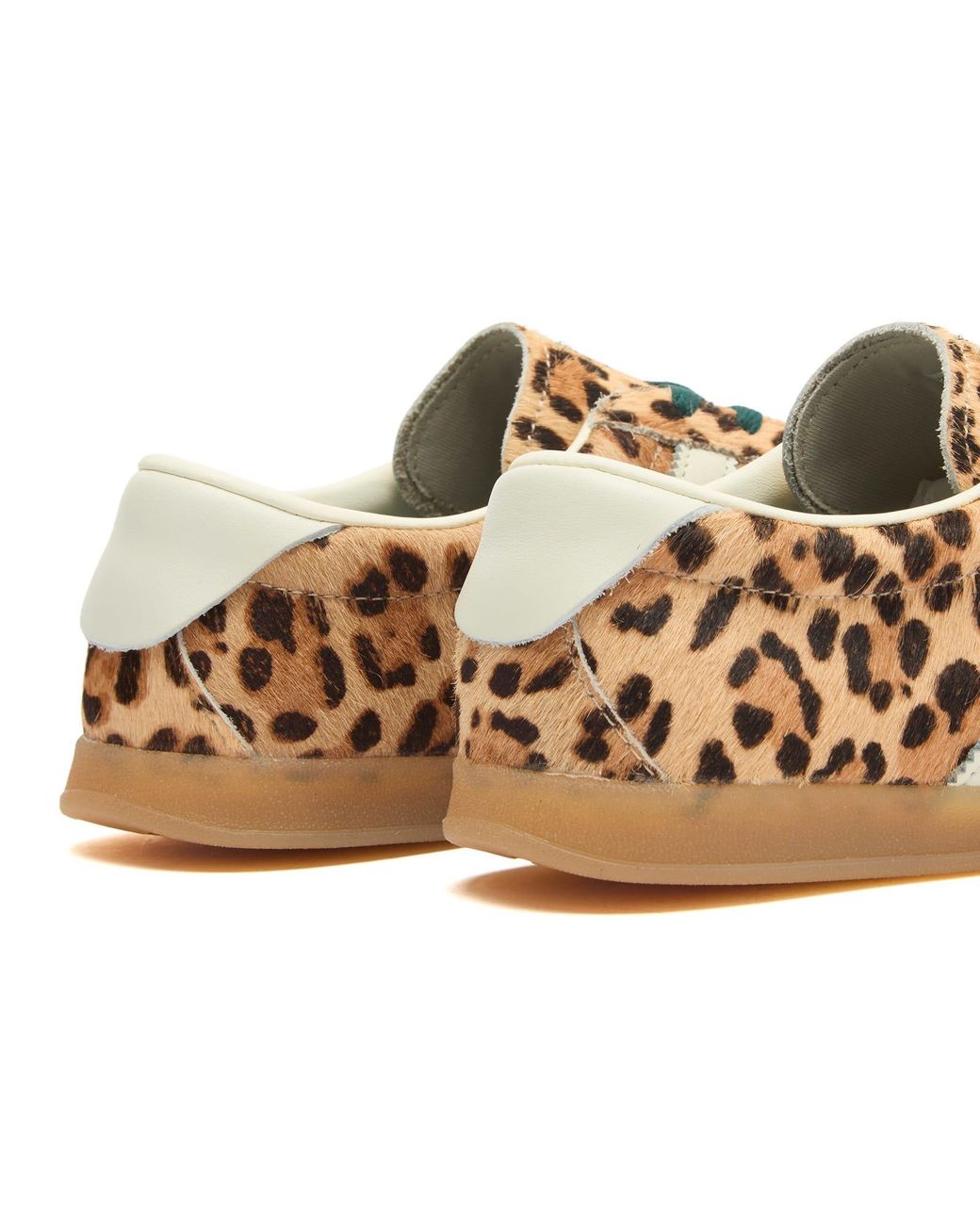 Adidas Natural Gazelle Lo Pro Leopard Sneakers