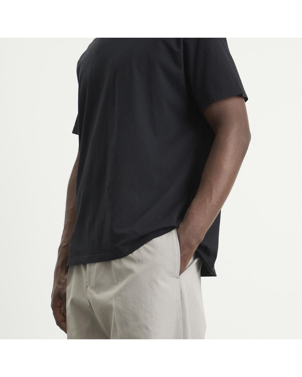 Jil Sander Gray Cotton Pleated Trouser for men