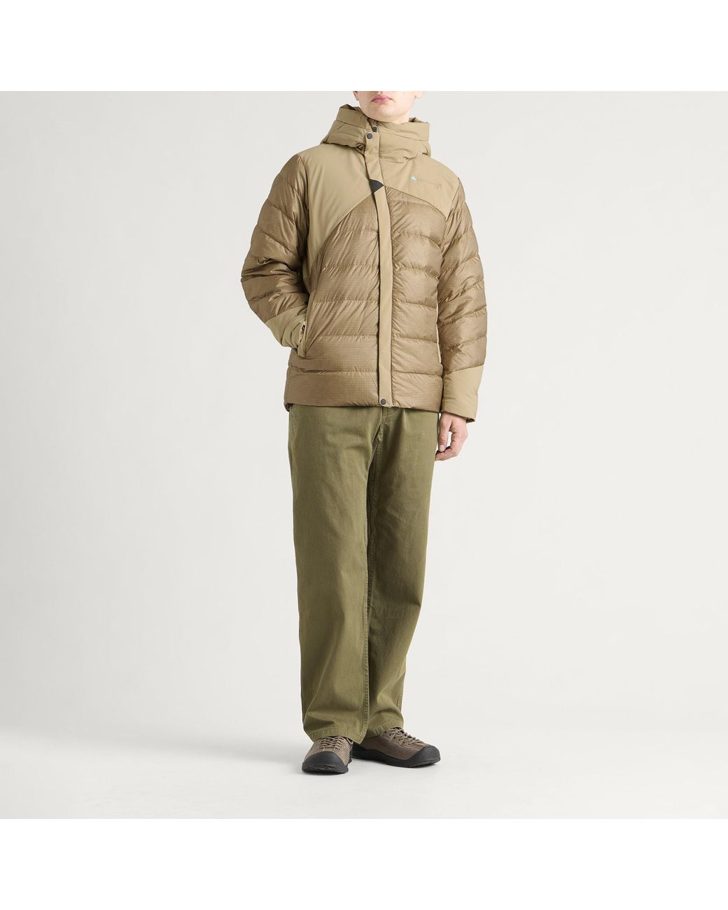 Klattermusen Natural Rå Hooded Down Jacket for men