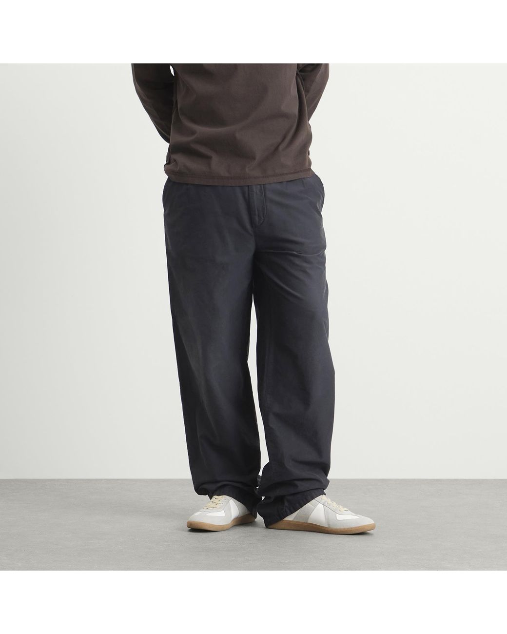 Maison Margiela Gray Cotton Workwear Pant for men