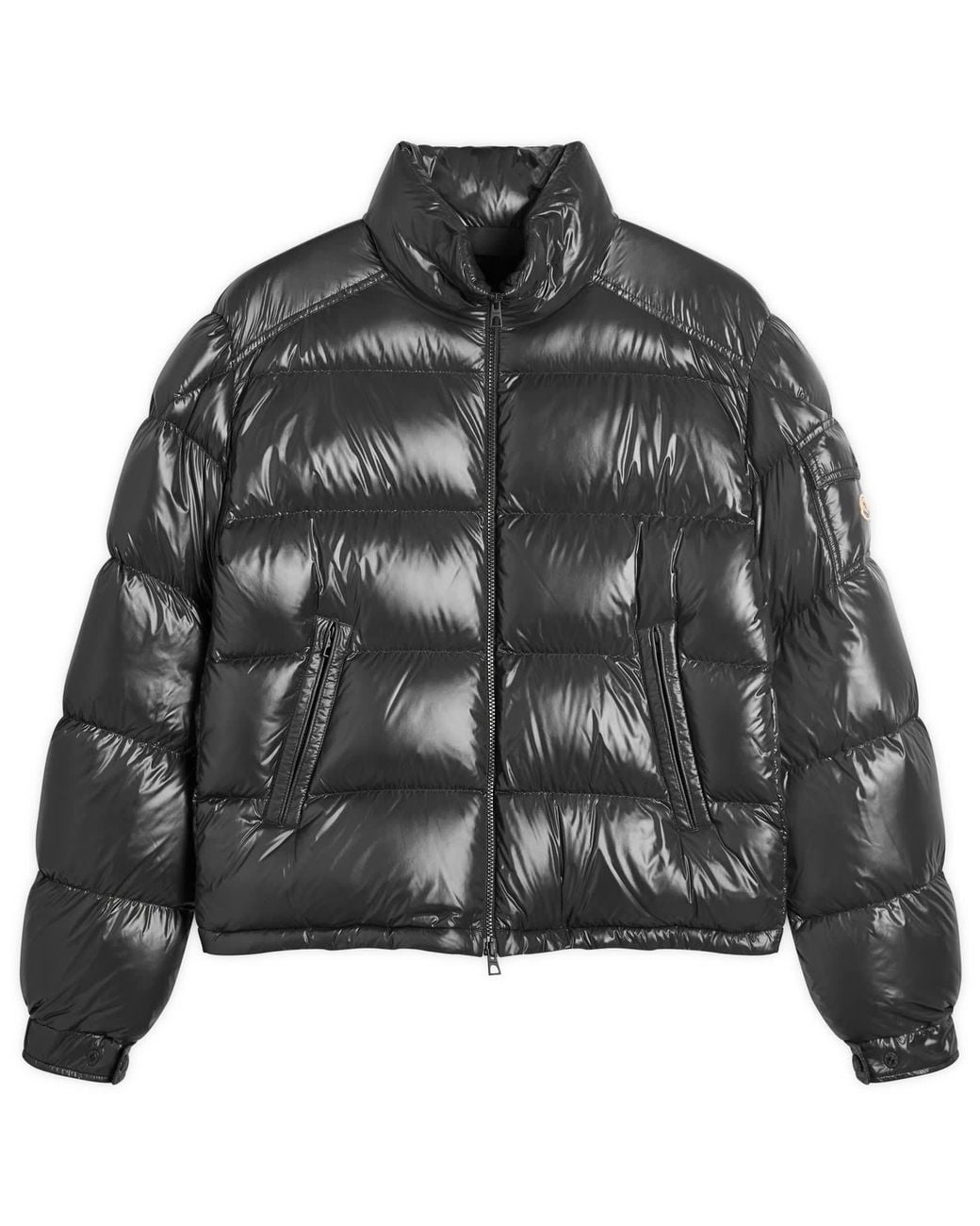 Moncler Gray Levitha Cropped Jacket for men