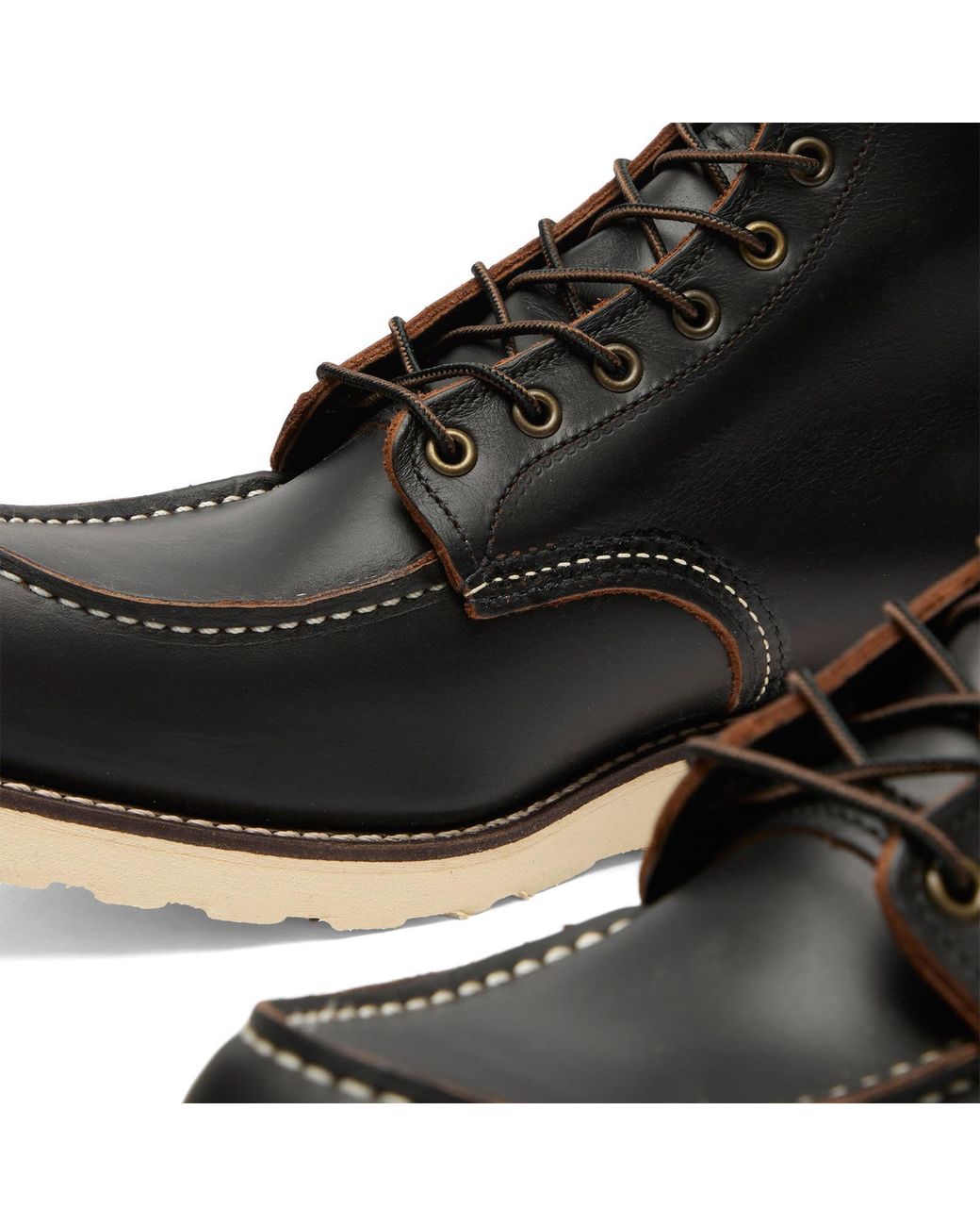 Red Wing Black Classic 6" Moc Boot for men