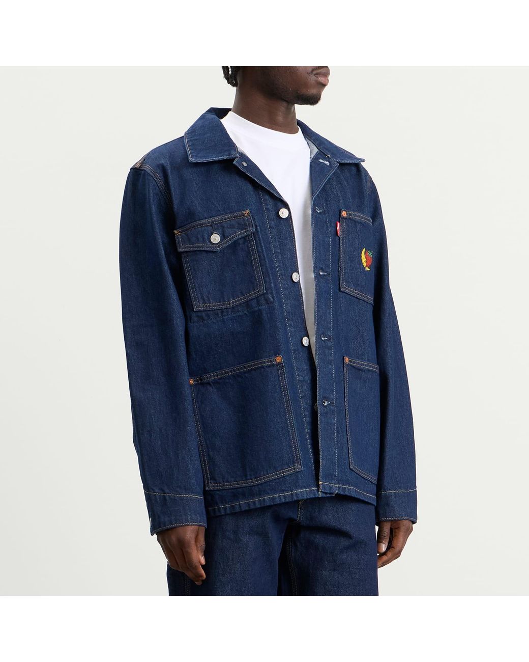 Levi's Blue X Sky High Farm Universe Chore Coat for men