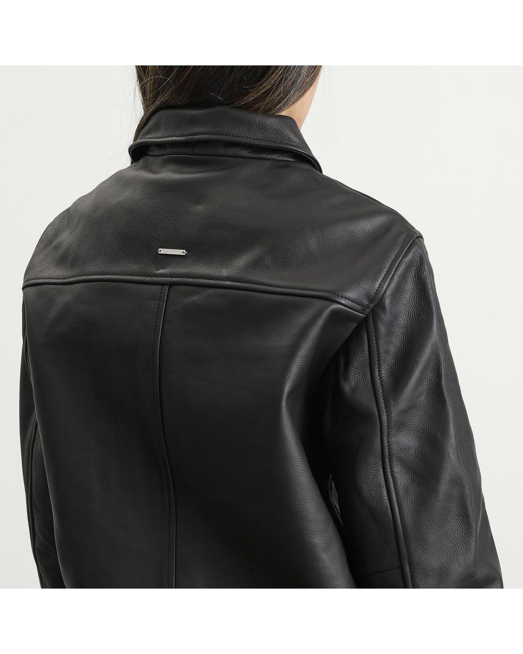 Deadwood Black Bruno Upcycled Leather Jacket