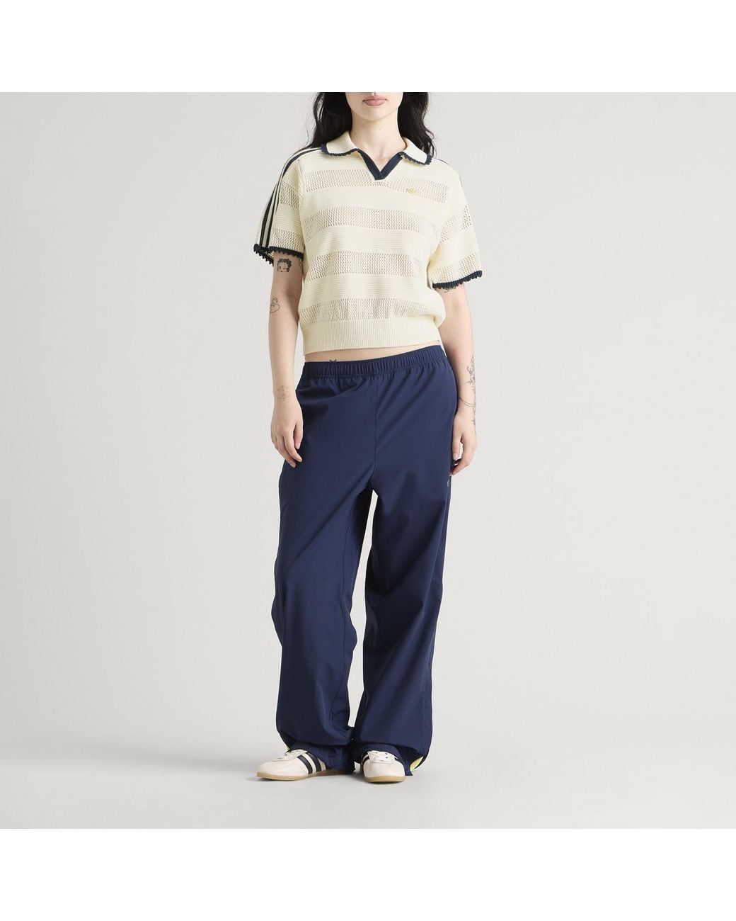 Adidas Natural Crochet Polo