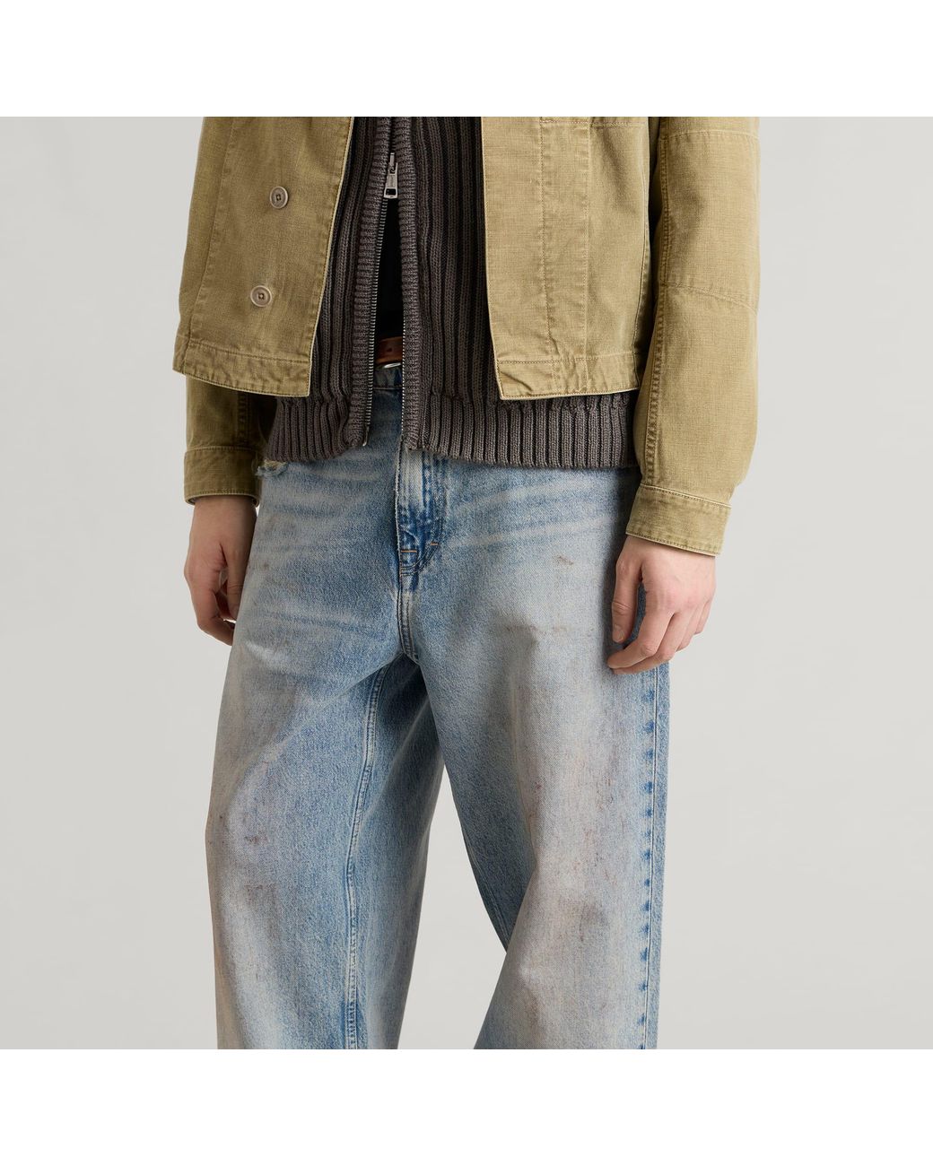 Our Legacy Blue Reveal Wash Vast Cut for men