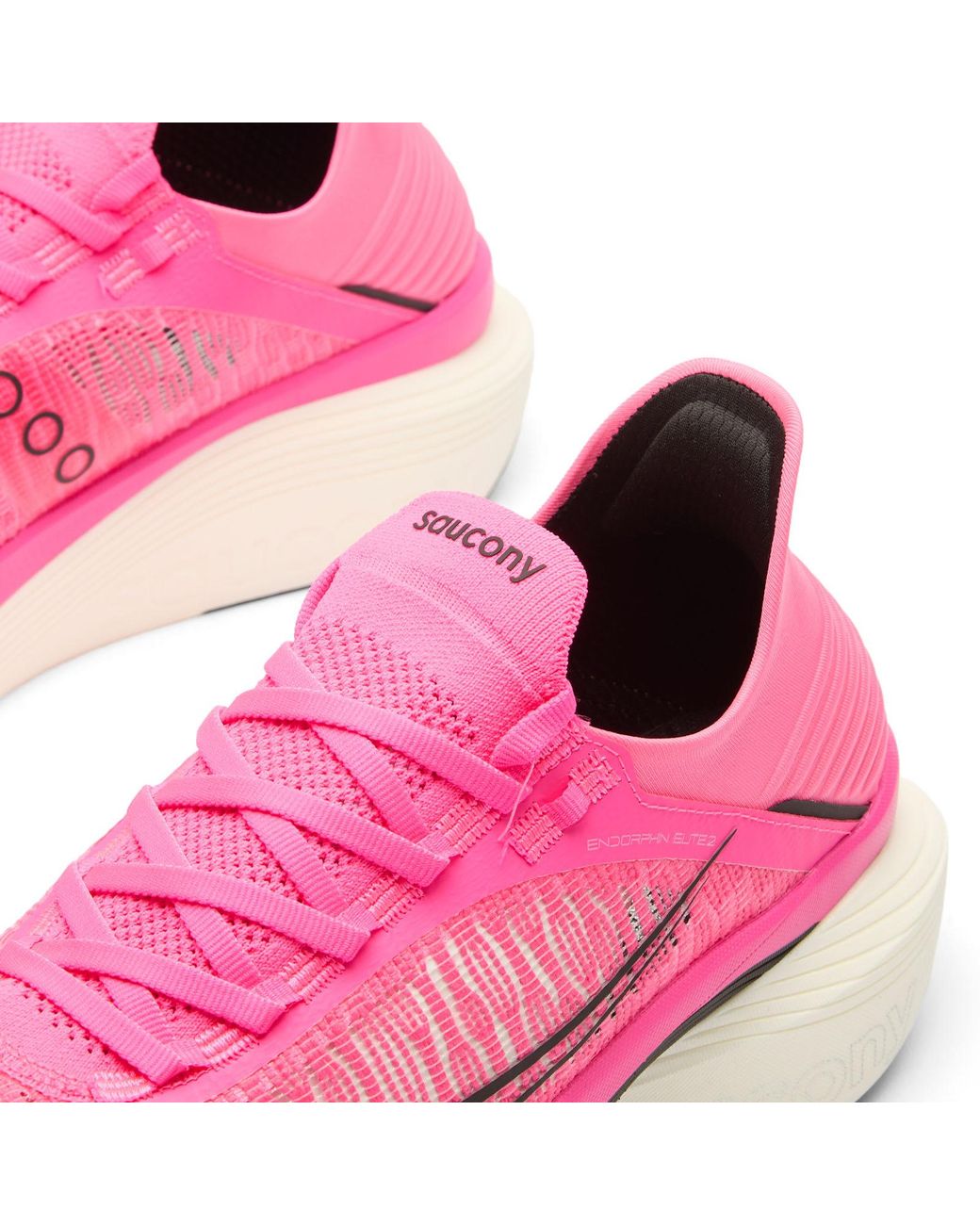 Saucony Pink Endorphin Elite 2 for men